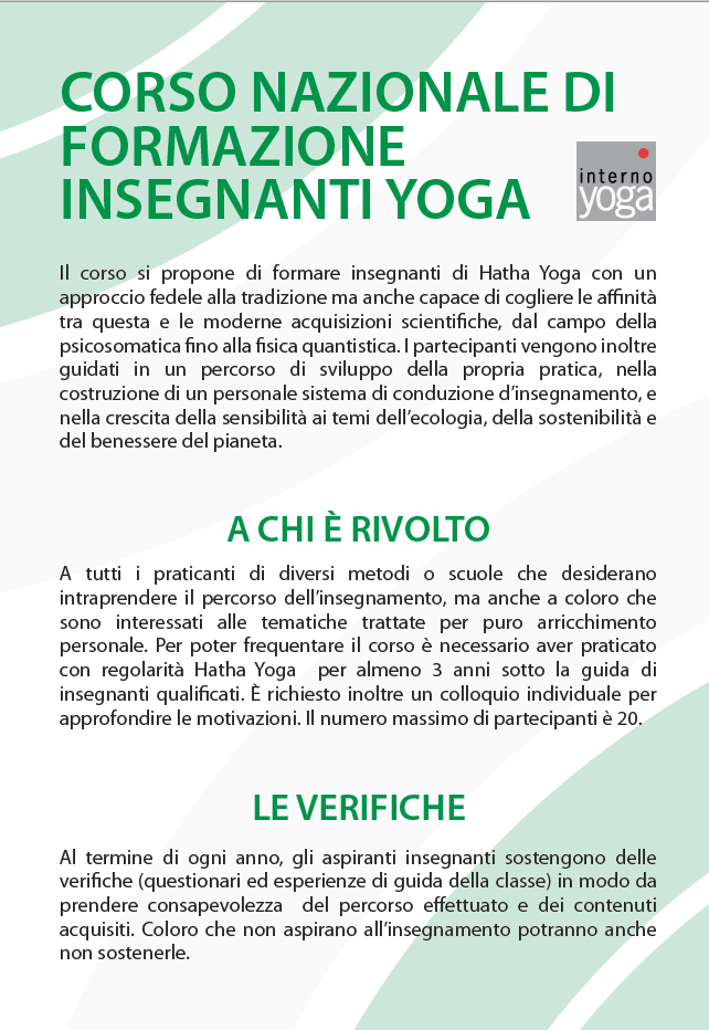 Formazione insegnanti yoga internoyoga