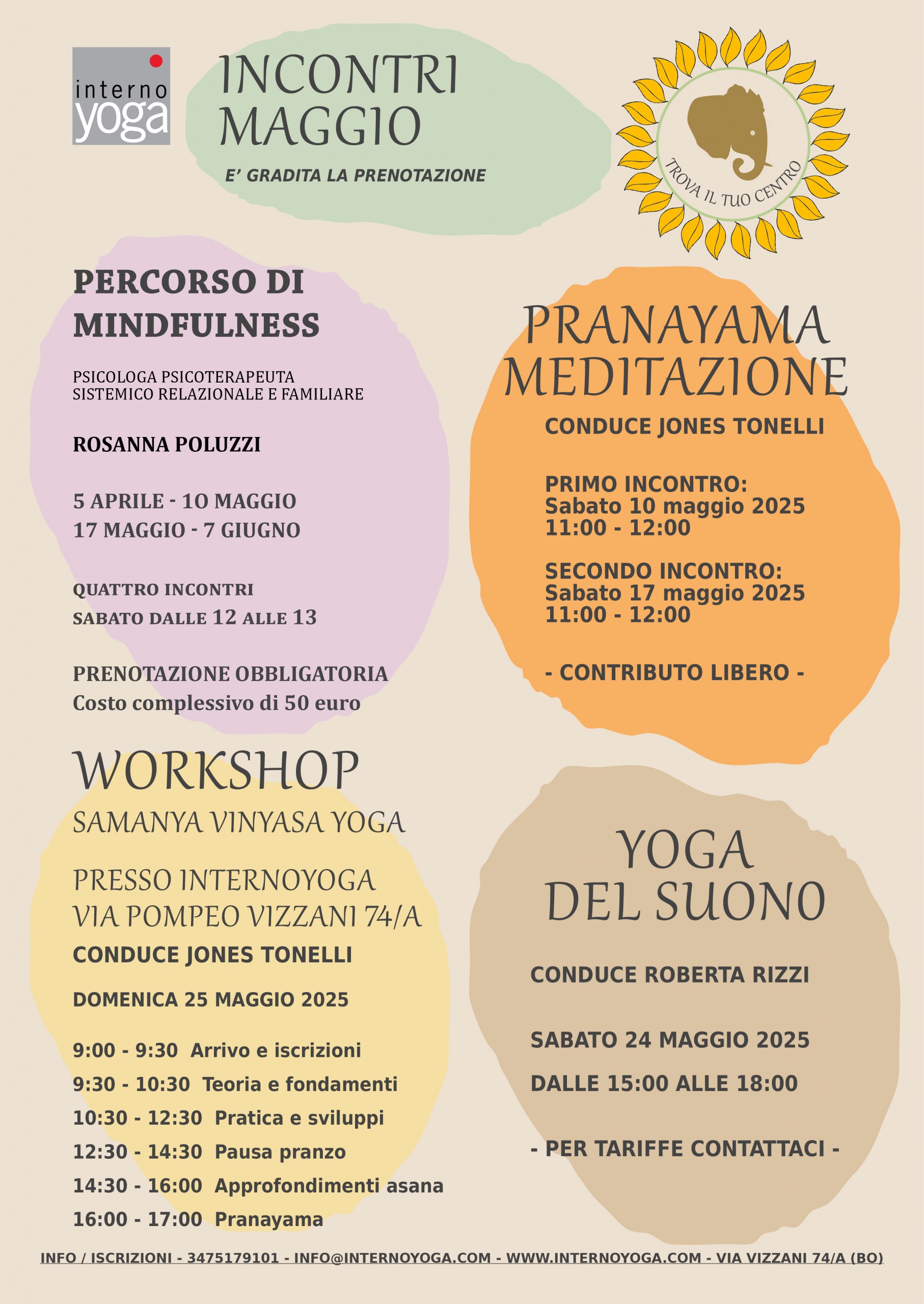 Post facebook incontri maggio 2025